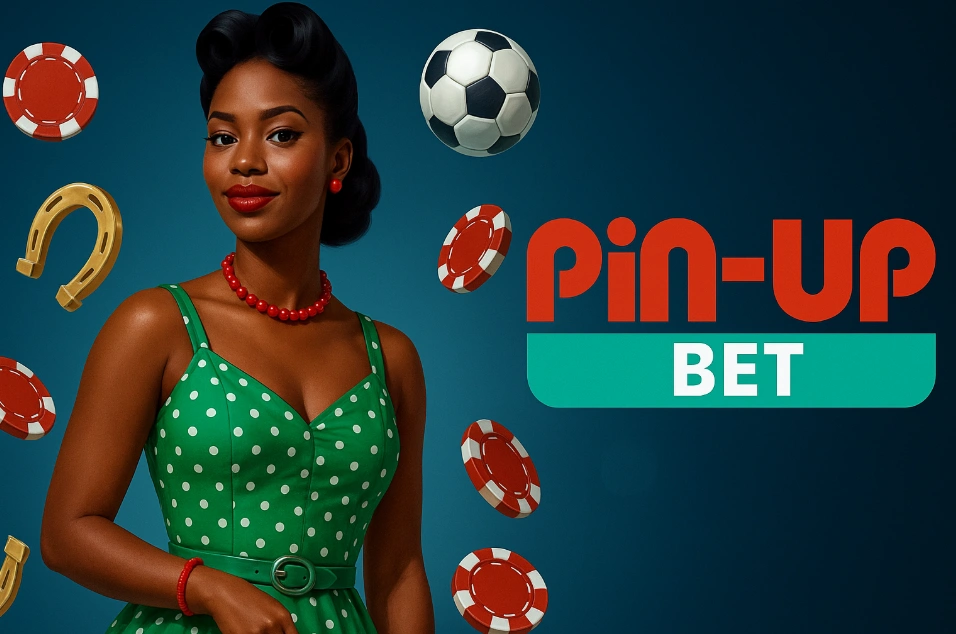 Illustration d’un parieur congolais utilisant Pin Up Bet sur smartphone avec M-Pesa et Airtel Money dans un environnement urbain du Congo
